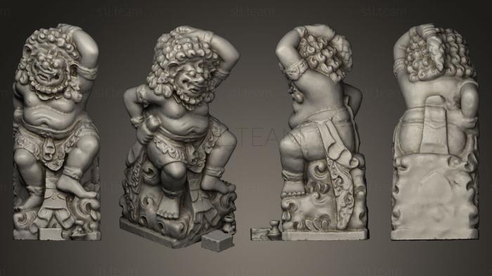 3D model Bali statue 001 (STL)